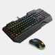 Teclado y Ratón Gaming Krom Krusher Negro
