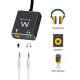 Adaptador Audio Jack Ewent EC1645 USB C 15 cm