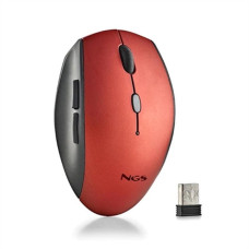 Wireless Mouse NGS BEERED Red 1600 dpi Wireless Mouse NGS BEERED Red 1600 dpi