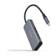 Hub USB NANOCABLE 10.16.4504 Gris