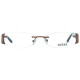 Montura de Gafas Mujer Guess GU2225-BRN-51 (ø 51 mm) Marrón (ø 51 mm)