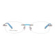 Montura de Gafas Mujer Dsquared2 DQ5044-016 (ø 54 mm) Plateado (ø 54 mm)