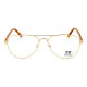Montura de Gafas Hombre Titto Bluni TB2966-C1 Dorado (ø 54 mm)