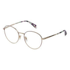 Montura de Gafas Mujer Police VPL8380SNA Dorado (ø 53 mm)