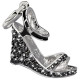 Charm Mujer Glamour GS2-01 Negro (4 cm)