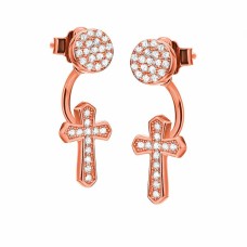 Ladies'Earrings Folli Follie 3E15S138RC (2,5 cm)