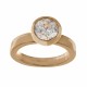 Anillo Mujer Folli Follie 3R9S133YC-50 (Talla 10)