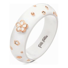 Ladies'Bracelet Folli Follie 3B2A011RWW White Resin (18 cm)