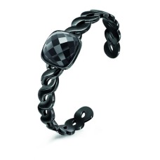 Brazalete Folli Follie 3B15T013KK Negro (17 cm)