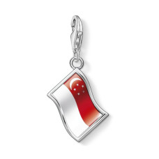 Abalorio Mujer Thomas Sabo 1210-603-10 Rojo Plateado (1 cm)