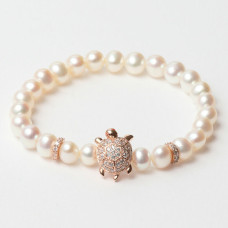 Ladies'Bracelet Lancaster JLA-BR-TURTLE-2-WH White Sterling silver 16 mm Pink