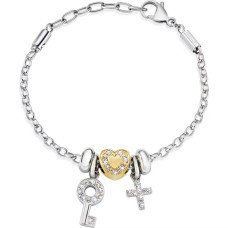 Pulsera Mujer Morellato SCZ717 Gris Acero Inoxidable (19 cm)