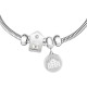 Pulsera Mujer Morellato SCZ1068 Gris Acero Inoxidable (19 cm)