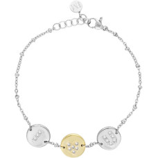 Pulsera Mujer Morellato SAHQ06 Gris Acero Inoxidable (19 cm)