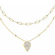Collar Mujer Guess JUBN03244JWYGT-U 55 cm