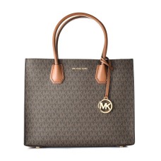 Bolso Mujer Michael Kors MERCER Marrón 32 x 26 x 13 cm