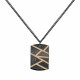 Collar Hombre Police PJ26485PSBR.01 50 + 20 cm