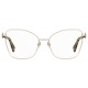 Ladies' Spectacle frame Moschino MOS587-RHL Ø 53 mm