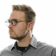 Men' Spectacle frame Police VPL558-490TA5 Blue Ø 49 mm