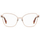 Ladies' Spectacle frame Moschino MOS587-DDB Ø 53 mm