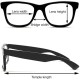 Men' Spectacle frame Carrera CARRERA-205-003 matte black Ø 52 mm