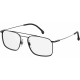 Men' Spectacle frame Carrera CARRERA-189-V81 True black Ø 55 mm