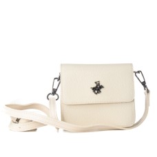 Bolso Mujer Beverly Hills Polo Club 2021-WHITE Blanco 11 x 13 x 5 cm