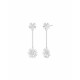 Pendientes Mujer Secrecy E8644CDAWA900 Plata de ley 3 cm