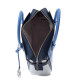 Bolso Bandolera Michael Kors Mercer Azul 32 x 22 x 12 cm