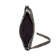 Bolso de Hombro Michael Kors 35F4STVW5J-BLK-SILVER Negro 21 x 13 x 2 cm