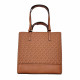 Bolso de Hombro Michael Kors Kelli Marrón 30 x 27 x 9 cm