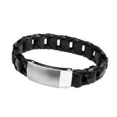 Pulsera Hombre Police S14ACJ01B Cuero