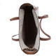 Shoulder Bag Michael Kors Leida Beige 34 x 29 x 12 cm