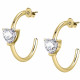 Ladies' Earrings Chiara Ferragni J19AUV30 Metal 2,5 cm