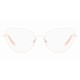 Spectacle frame Love Moschino MOL608-TN-8KJF218 Pink Ø 52 mm