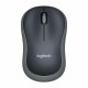 Wireless Mouse Logitech M185 Black Grey