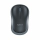 Wireless Mouse Logitech M185 Black Grey