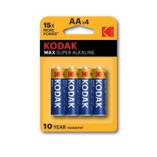 Pilas Kodak MAX AA 1,5 V