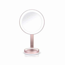 Espejo de Aumento con LED Babyliss 9450E Rosa  