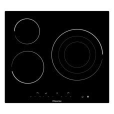Glass-Ceramic Hob Hisense 1 60 cm Black 60 cm 5700 W