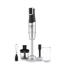 Batidora de Mano Multifunción con Accesorios Moulinex Powelix Life Plateado 1200 W
