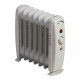 Radiador de Aceite (7 cuerpos) Grupo FM 201282 900W 900W Blanco 900 W