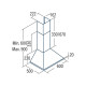 Conventional Hood Cata OMEGA II 600WH White 270 W