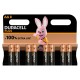 Alkaline Batteries DURACELL LR06 LR6 AA 1.5V (8 pcs)