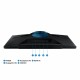 Gaming Monitor Samsung LS27DG300EUXEN 27