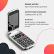 Mobile telephone for older adults SPC SPC 2334N POLARIS