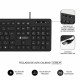 Teclado numérico Subblim Negro