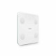 Digital Bathroom Scales SPC ATENEA FIT 3 White Tempered Glass 180 kg 150 kg 1,5 Kg
