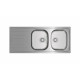 Sink with Two Basins Teka 80TXP