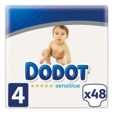 Pañales Desechables Sensitive Dodot Dodot Sensitive (48 uds)